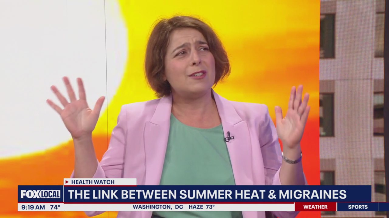 Link between summer heat and migraines