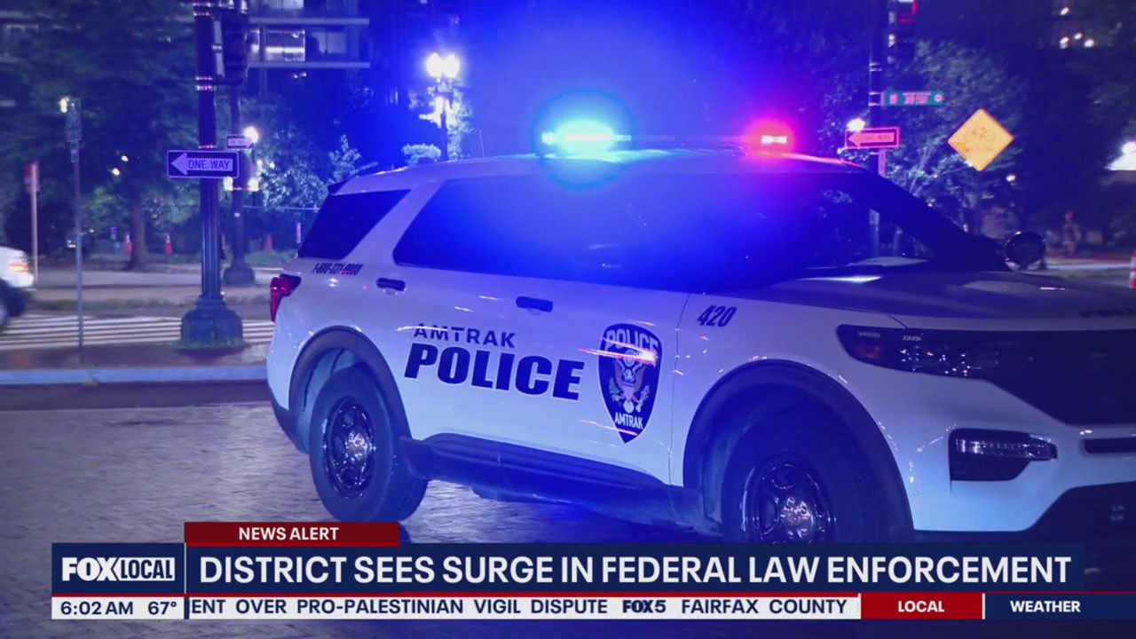 Trump increases federal law enforcement in DC | FOX 5 DC
