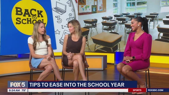 Tips to ease back into school year