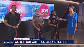 Working out with Iron Girlz Athletics