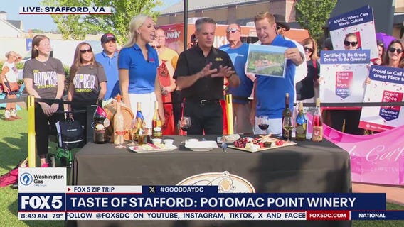 Zip Trip to Stafford: Taste of Potomac Point Winery