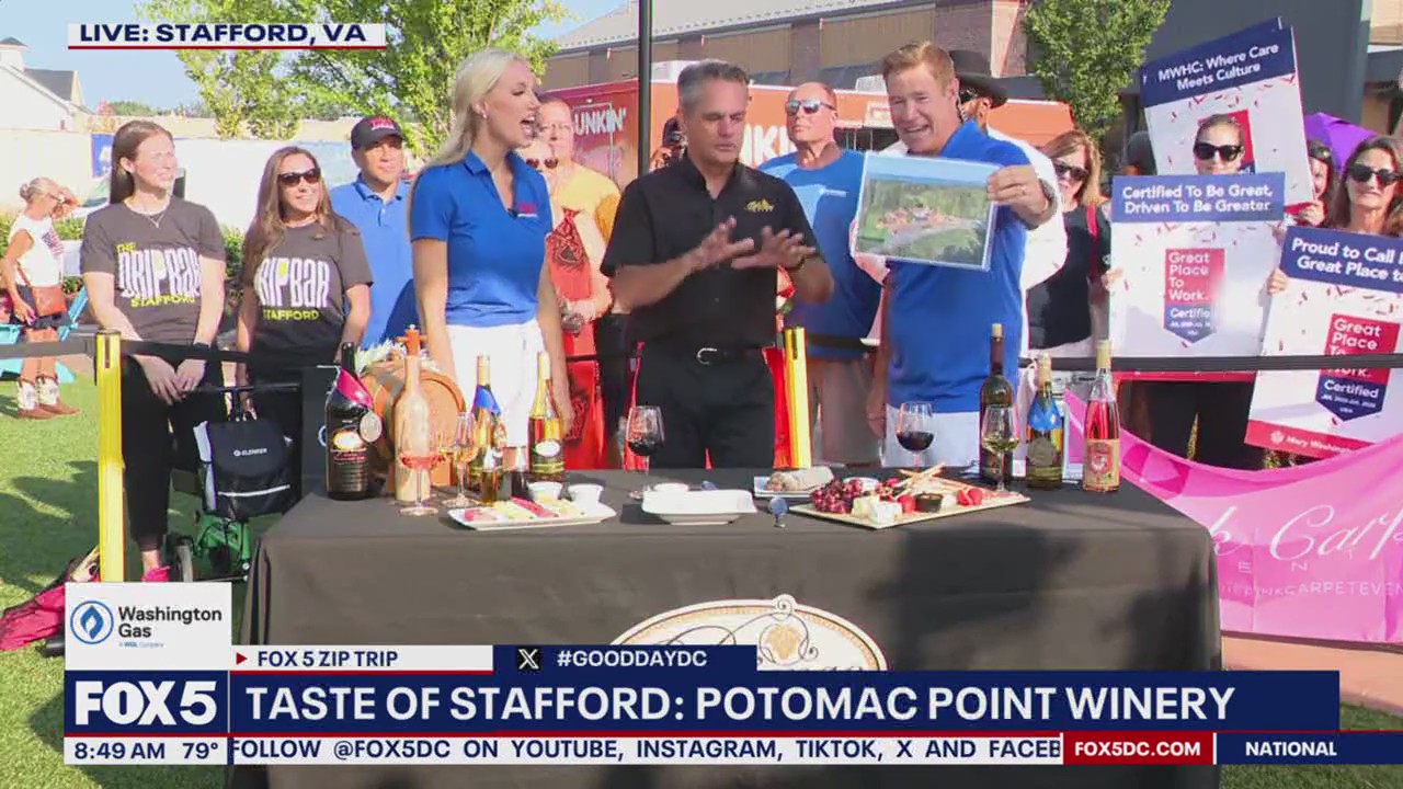 Zip Trip to Stafford: Taste of Potomac Point Winery