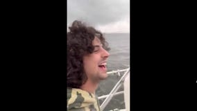 PROFANITY WARNING: Video shows aftermath of Baltimore ship explosion