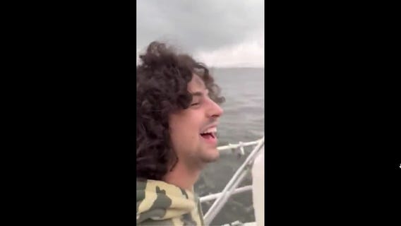 PROFANITY WARNING: Video shows aftermath of Baltimore ship explosion