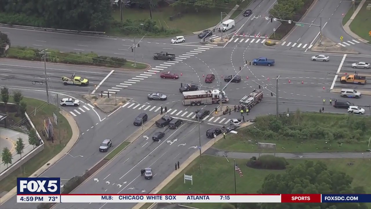 2 killed in Prince George's County crash involving 8 cars | FOX 5 DC