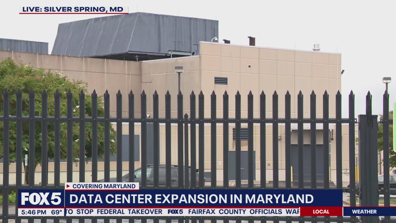 Data center expands in Silver Spring Maryland