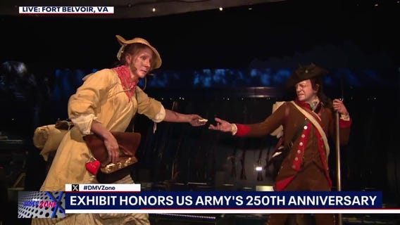 US Army 250th anniversary exhibit