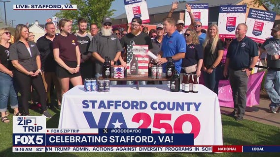 Zip Trip to Stafford: VA250 Beer Trail
