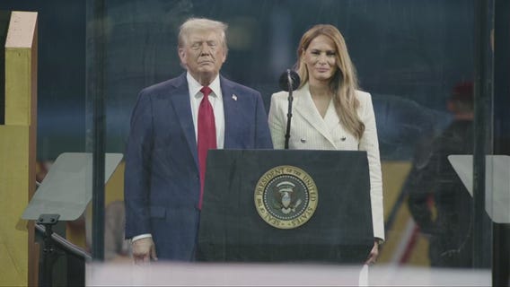 President Trump gives remarks at Army 250th Parade