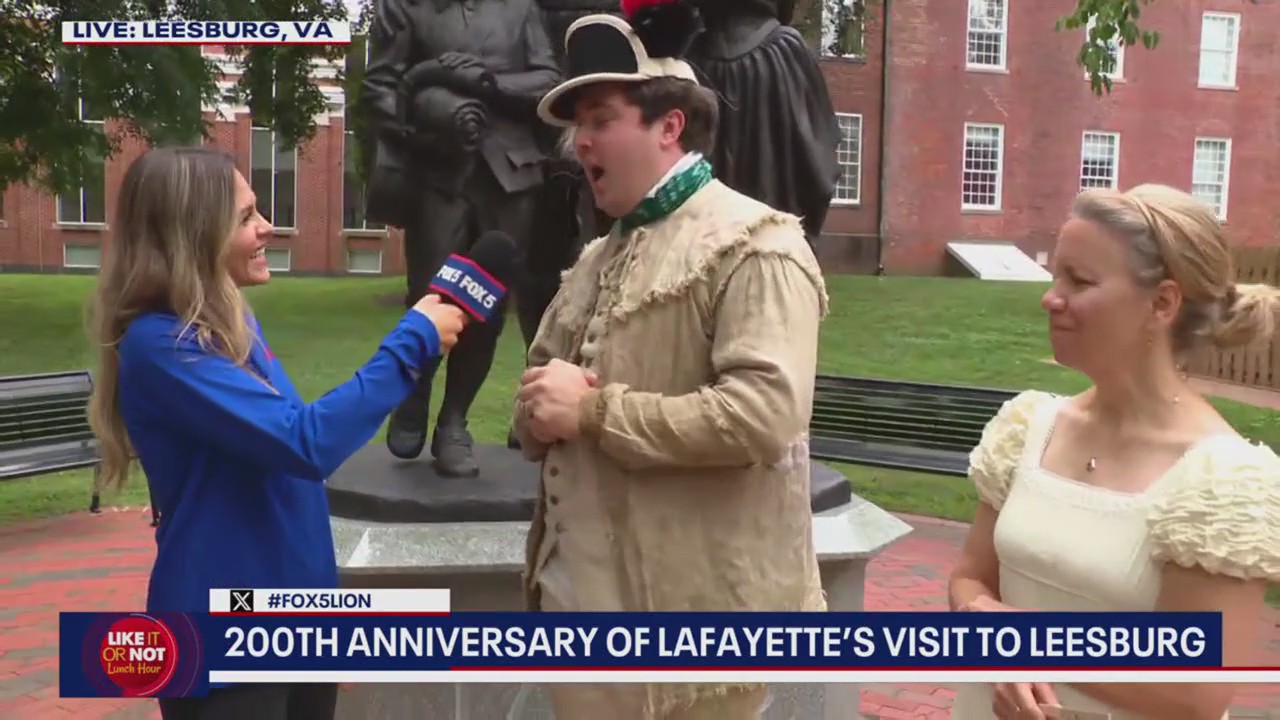 FOX 5 Field Trip: Leesburg celebrates Lafayette