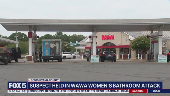 WAWA BATHROOM ATTACK: Suspect in custody after man attacks woman in stall