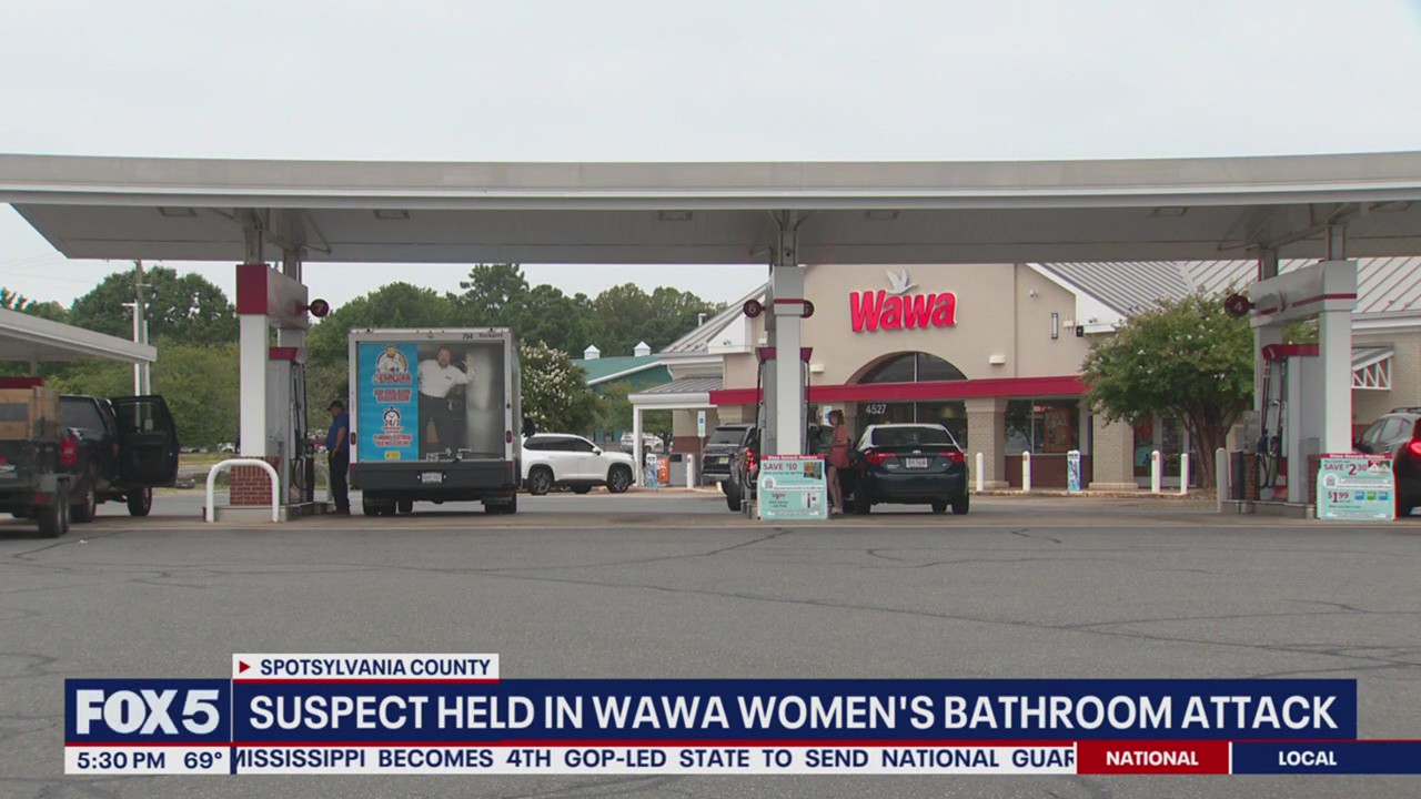 WAWA BATHROOM ATTACK: Suspect in custody after man attacks woman in stall