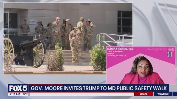 PG County Councilwoman Wanika Fisher Reacts to DC Crime Crackdown