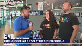 Zip Trip to Frederick: Cooling down at Frederick Social
