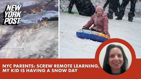 NYC parents: Let my children have a snow day