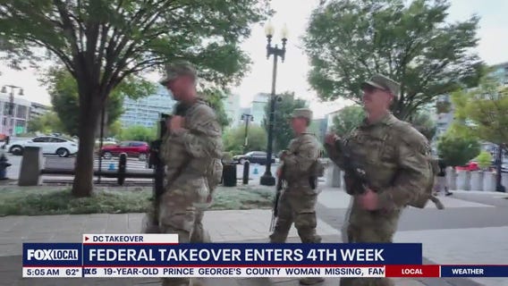 Trump's DC takeover enter 4th week