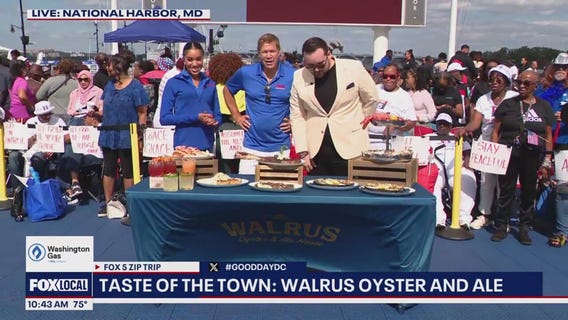 Zip Trip to National Harbor: Taste of the Town with Walrus Oyster and Ale House
