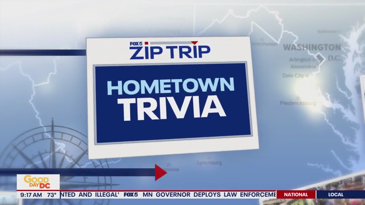 Zip Trip to National Harbor: Hometown Trivia