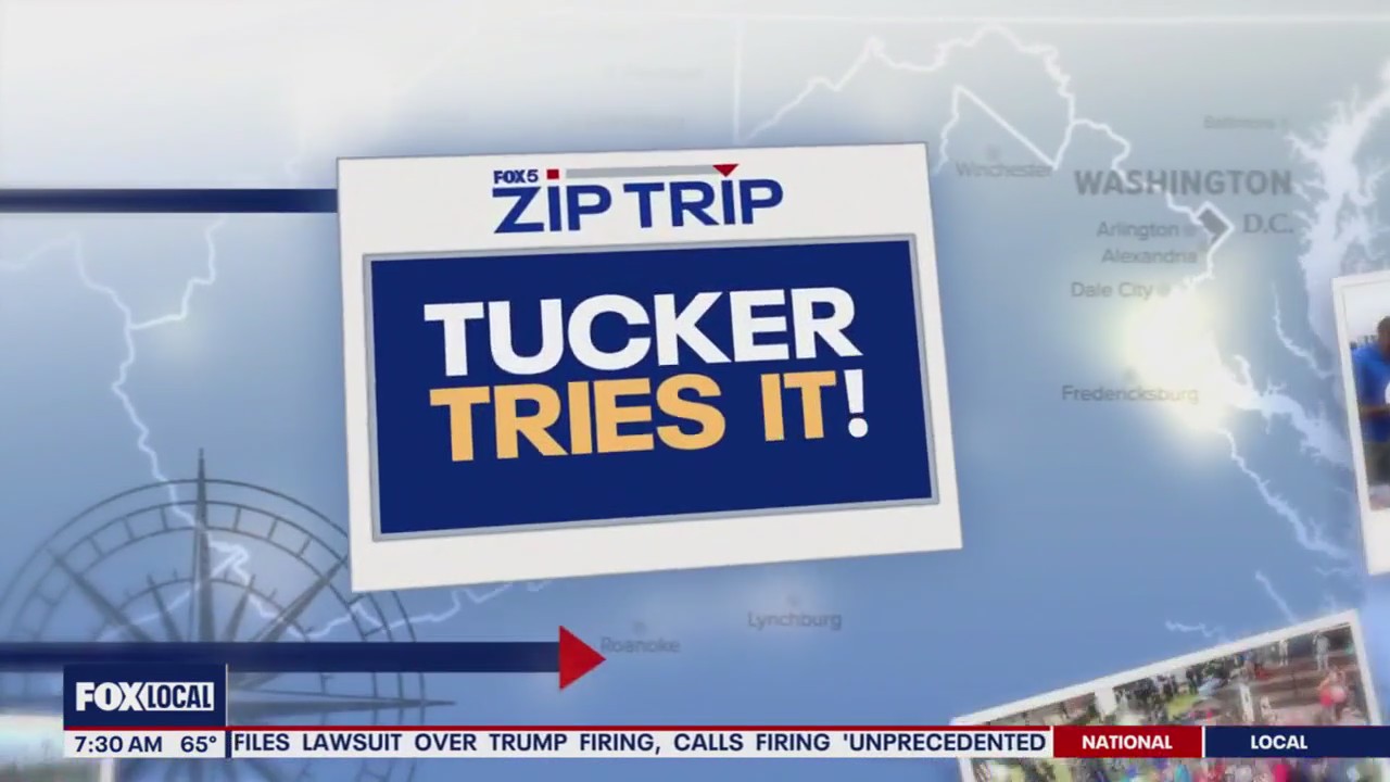 Zip Trip to National Harbor: Tucker Tries It!