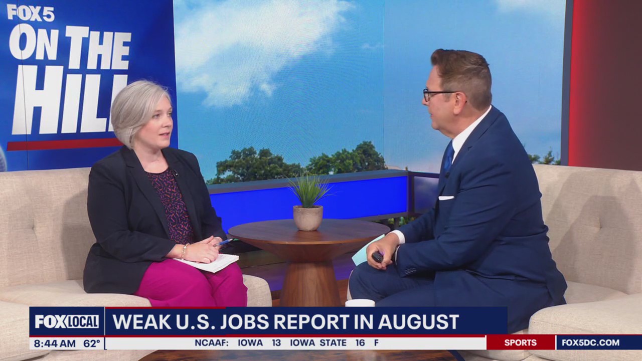 On the Hill: Weak US jobs report in August