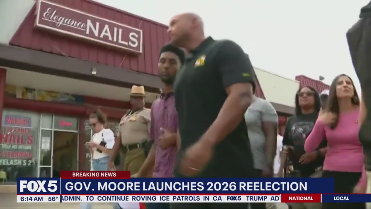 Maryland Gov. Wes Moore launches 2026 reelection bid | FOX 5 DC