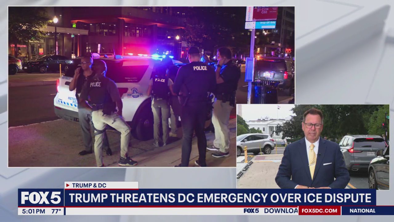 Trump threatens to declare another emergency in DC | FOX 5 DC