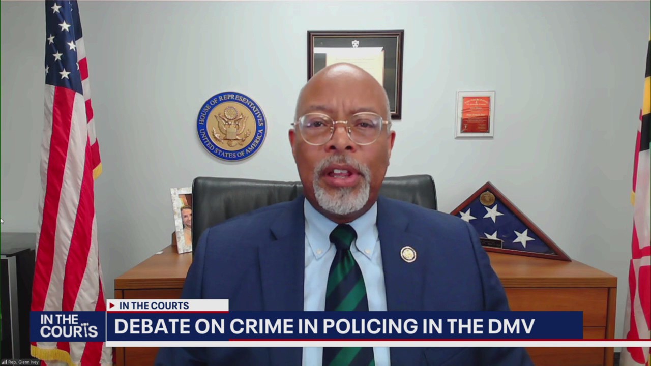 Maryland Rep. Glenn Ivey discusses policing crime in the DMV