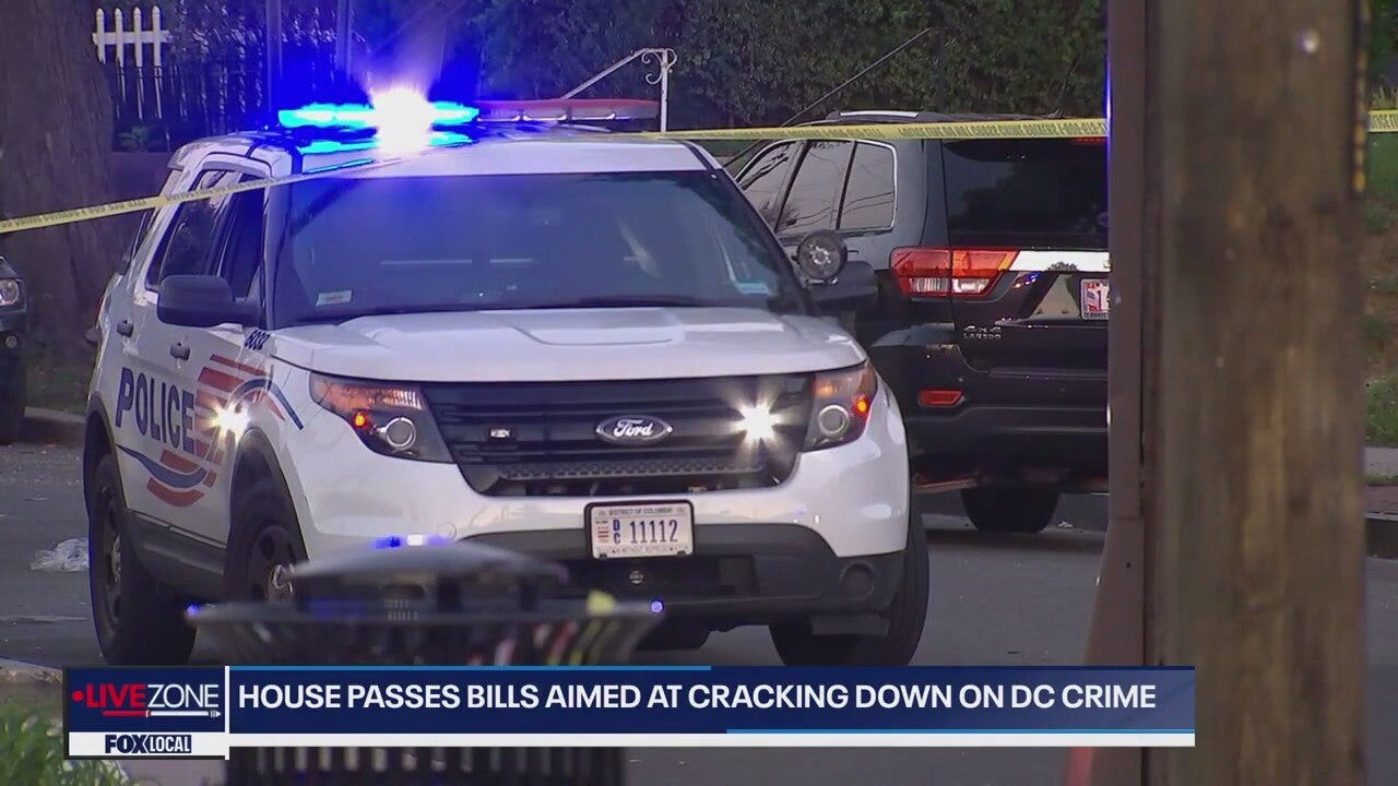 D.C. CRIME: House passes 2 crime crackdown bills with more on the way