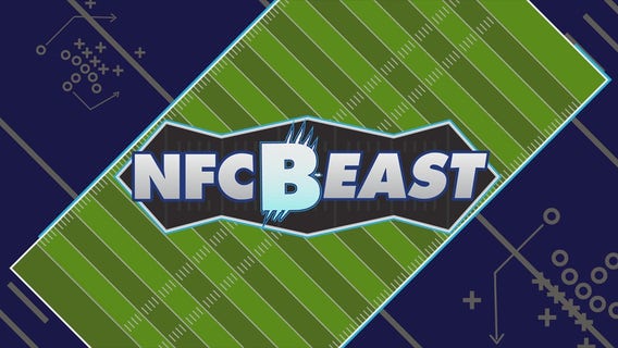 'Tush Push,' Cowboys carousel, GIANT mistakes and JD5's injury | NFC BEAST