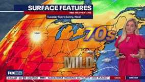 DC weather: Sunny skies, fall-like feel Monday with temps in the 70s