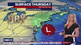 DC weather: Rain moves out as sunshine returns Thursday