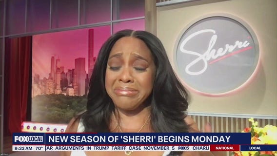 Sherri Shepherd TEARS UP discussing Oprah and her 'second chapter' of making her dreams come true