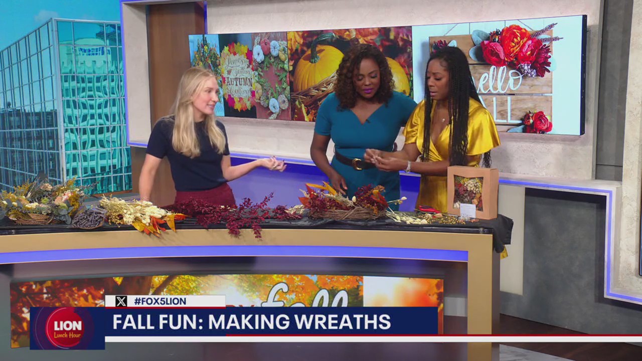 Fall Fun: Making Wreaths