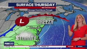 DC weather: Showers and thunderstorms likely Thursday