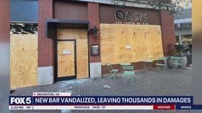 Oasis, Glowbar vandalized in Clarendon