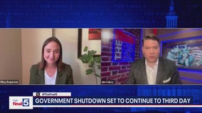 Government shutdown set to enter third day with no resolution