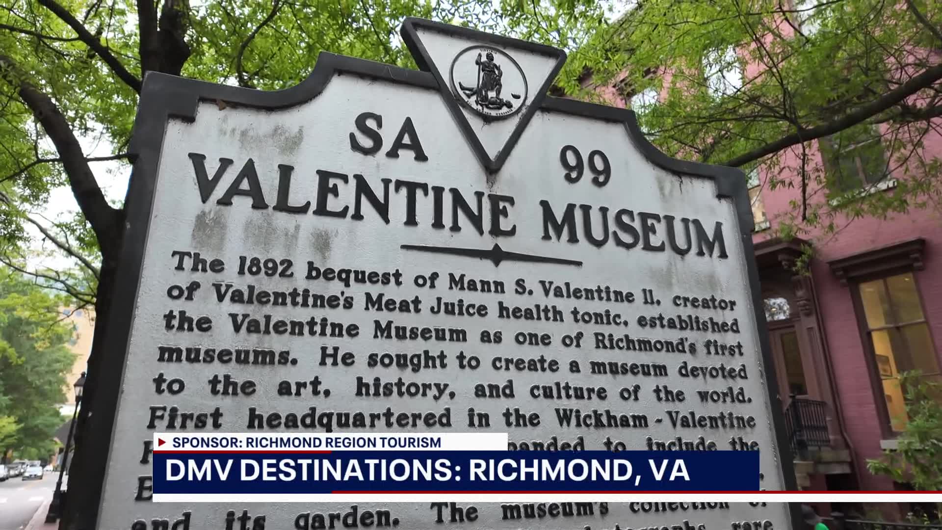 Visit the Richmond Region: 400 years of history