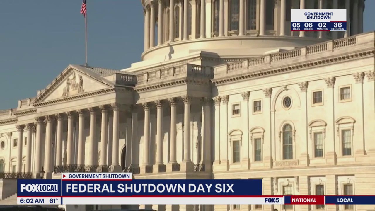 Shutdown drags into second week with no deal in sight | FOX 5 DC