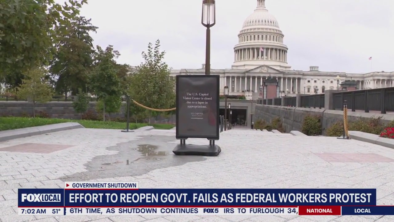 Government Shutdown 2025 Update: Stalemate drags on | FOX 5 DC