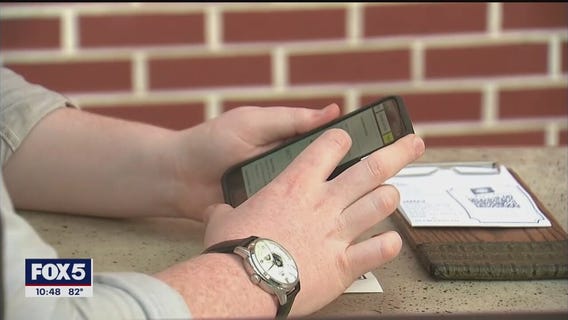 Keeping outdoor dining safe by ditching traditional menus