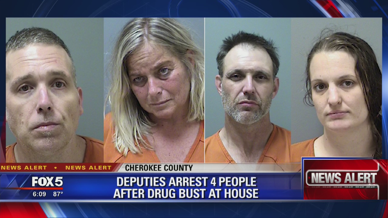 Deputies arrest 4 people after drug bust at house | FOX 5 Atlanta