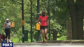 Runners take on virtual NYC Marathon