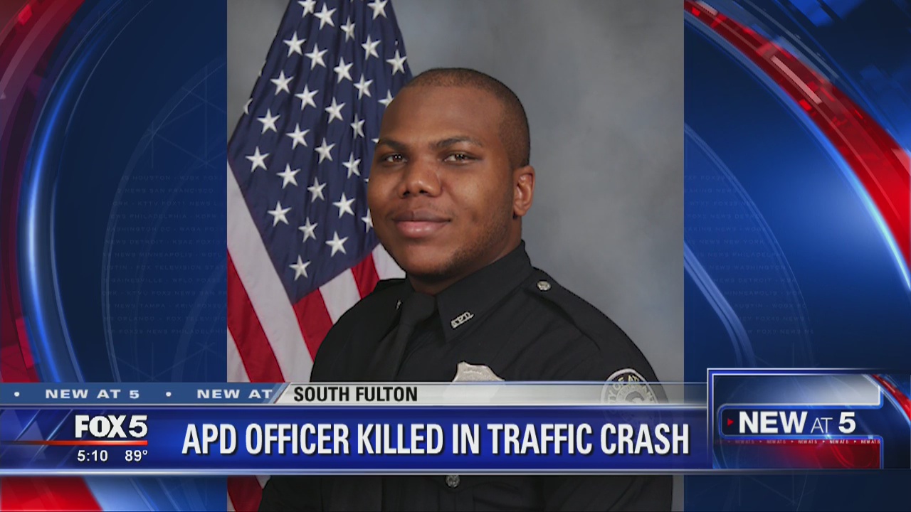 APD officer killed in crash | FOX 5 Atlanta