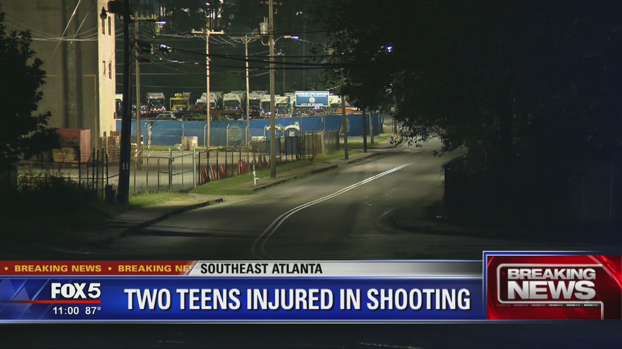 Two teens injured in shooting | FOX 5 Atlanta