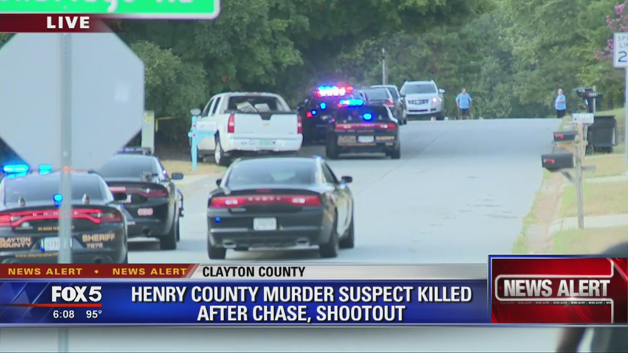 Deputies say murder suspect killed | FOX 5 Atlanta