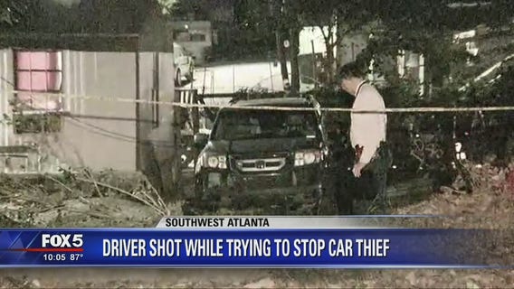 Driver shot during carjacking