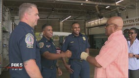 First responders save victims from dog attack