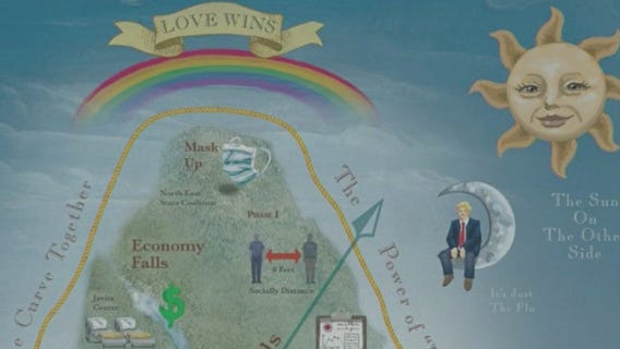 Cuomo says he loves history and posters