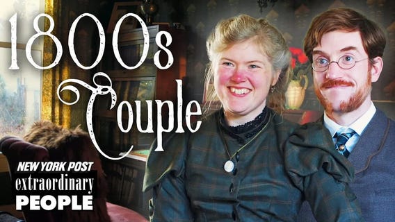 Victorian Era Pair Live Like It's The 1800s