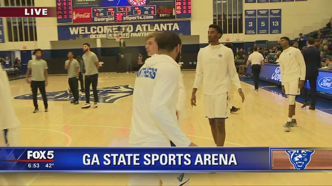 Georgia State Panthers basketball gets hyped